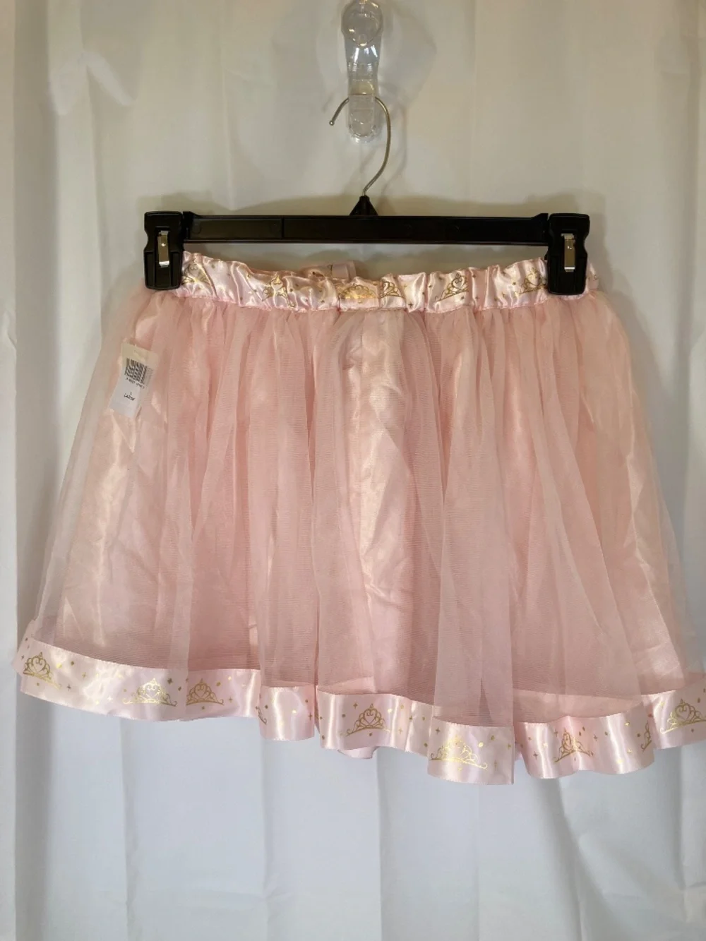 Disney Bibbity Bobbity Boutique Skirt YOUTH Sz L Pink New With Tags